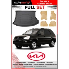 Kia Sportage 2010 Model 4d Bagaj ve Pro Serisi Havuzlu Bej Paspas Takımı