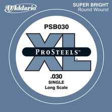 D'addario PSB030 Prosteels Bas Gitar Tek Tel (Paslanmaz Çelik)