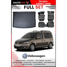 Volkswagen Caddy 2016-2020 4d Bagaj ve Pro Serisi Havuzlu Paspas Takımı