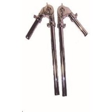 Maxtone 6112A Çiftli Tom Tom Tutucu Kol Seti (Aksesuar/yedek Parça) | Dayanıklı Metal Yapı, Ayarlanabilir Açı ve Standart Davul Setleriyle Tam Uyum