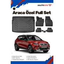 Seat Arona 2025 Model Yumuşak Paspas+Üst Bagaj Havuzu Seti