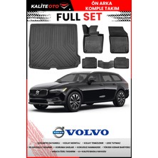 Volvo V90 2019 Model Bagaj Havuzu+Paspas Takımı Full Set