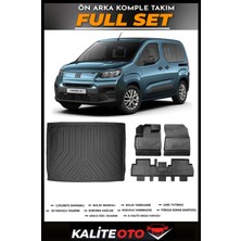 Fiat Doblo Bagaj Havuzu+4.5d Havuzlu Paspas Seti 2025 Model