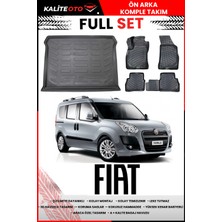 Fiat Doblo 2010-2015 4d Bagaj ve Pro Serisi Havuzlu Paspas Takımı
