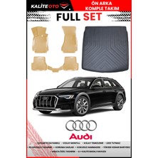 Audi A6 C8 Station Vagon 2021 Model 4d Bagaj ve Pro Serisi Havuzlu Bej Paspas Takımı