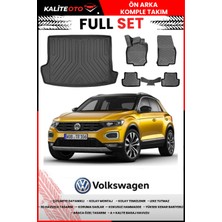 Volkswagen T-Roc 2024 Model 4d Üst Bagaj ve Pro Serisi Havuzlu Paspas Takımı