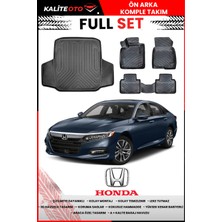 Honda Accord 2024 Model 4d Bagaj ve Pro Serisi Havuzlu Paspas Takımı