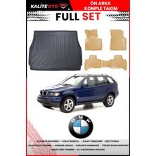 Bmw X5 2005 Model 4d Bagaj ve Pro Serisi Havuzlu Bej Paspas Takımı