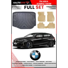 Bmw 1 Serisi F40 2024 Model 4d Alt Bagaj ve Pro Serisi Havuzlu Bej Paspas Takımı