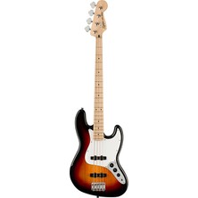Squier 0378602500 Affinity Jazz Bass Gitar (3-Color Sunburst) | Akçaağaç Klavye Ince Sap ve Klasik J-Bass Tonları