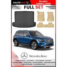 Mercedes Glb 2021 Model 4d Üst Bagaj ve Pro Serisi Havuzlu Bej Paspas Takımı