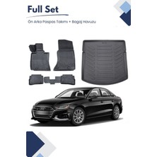 Audi A4 2020 Model Tam Uyumlu Paspas+Bagaj Havuzu Seti