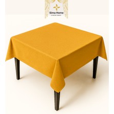 Sima Home Kadife Dokulu 140 cm x 140 cm Okey Oyun Masa Örtüsü