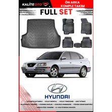 Hyundai Elantra 2001-2006 4d Bagaj ve Pro Serisi Havuzlu Paspas Takımı