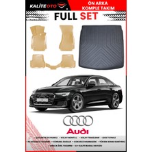 Audi A6 C8 2024 Model 4d Bagaj ve Pro Serisi Havuzlu Bej Paspas Takımı