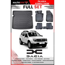 Dacia Duster (4x4) 2012 Model 4d Bagaj ve Pro Serisi Havuzlu Paspas Takımı