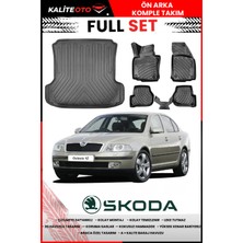 Skoda Octavia 2009 Model 4d Bagaj ve Pro Serisi Havuzlu Paspas Takımı