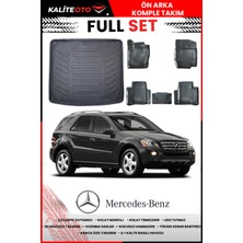 Mercedes ml 164 Serisi 2007 Model 4d Bagaj ve Pro Serisi Havuzlu Paspas Takımı
