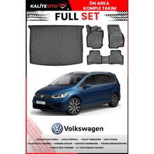 Volkswagen Touran 2016 Model 4d Bagaj ve Pro Serisi Havuzlu Paspas Takımı