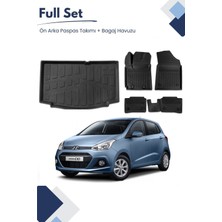 Hyundai I10 2017 Model Tam Uyumlu Paspas+Bagaj Havuzu Seti