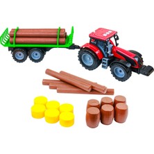 Aya Toys - Traktör Set - Sesli, Işıklı, Hareketli-AYA40609