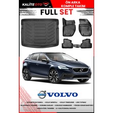 Volvo V40 2015 Model 4d Üst Bagaj ve Pro Serisi Havuzlu Paspas Takımı