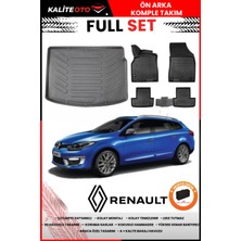 Renault Megane 3 Sport Tourer 2009 Model Bagaj Havuzu+Paspas Takımı Full Set+Hediyeli