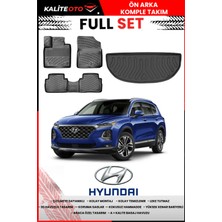 Hyundai Santafe Hybrid 2023 Model 4d 7 Koltuklu Bagaj ve Pro Serisi Havuzlu Paspas Takımı