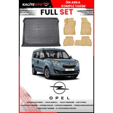 Opel Combo 2016 Model 4d Bagaj ve Pro Serisi Havuzlu Bej Paspas Takımı