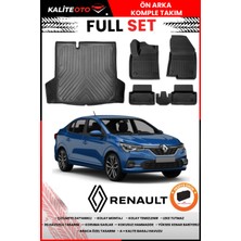 Renault Talıant 2025 Model Bagaj Havuzu+Paspas Takımı Full Set+Hediyeli