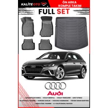 Audi A4 B9 Station Vagon 2021 Model 4d Bagaj ve Pro Serisi Havuzlu Paspas Takımı