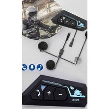 Astraltech Kask Kulaklık Bluetooth Motosiklet Kulaklık Intercom Su Geçirmez