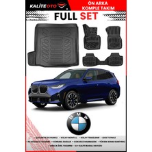 Bmw X3 2024 Sonrası 4d Bagaj ve Pro Serisi Havuzlu Paspas Takımı
