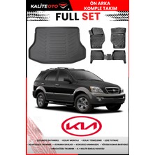 Kia Sorento 2007 Model 4d Bagaj ve Pro Serisi Havuzlu Paspas Takımı