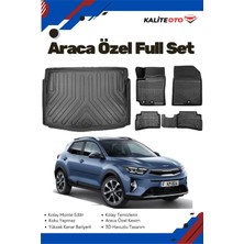 Kia Stonic 2023 Model Yumuşak Paspas+Bagaj Havuzu Seti