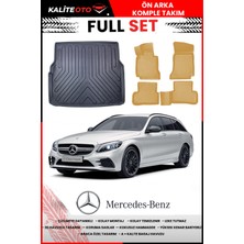 Mercedes C Serisi W205 Station Vagon 2017 Model 4d Bagaj ve Pro Serisi Havuzlu Bej Paspas Takımı