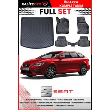 Seat Leon Station Vagon 2013 Sonrası 4d Bagaj ve Pro Serisi Havuzlu Paspas Takımı
