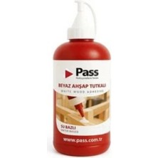 Pass Ahşap Tutkalı, 1/1, Beyaz, Su Bazlı, 700 G