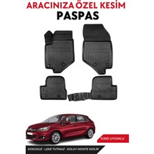 Citroen C4 2015 Model Araca Özel Havuzlu Paspas Takım
