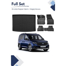Ford Connect 2025 Model Tam Uyumlu Paspas+Bagaj Havuzu Seti