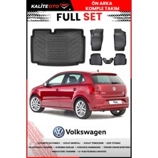 Volkswagen Polo 6r 2015 Model 4d Alt Bagaj ve Pro Serisi Havuzlu Paspas Takımı