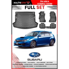 Subaru Impreza 2012 Model 4d Bagaj ve Pro Serisi Havuzlu Paspas Takımı
