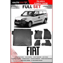Fiat Doblo Maxi 2016-2017-2018-2019-2020-2021-2022 Model Bagaj Havuzu+Paspas Takımı Full Set