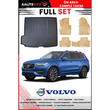 Volvo XC90 5 Koltuk 2019 Model 4d Bagaj ve Pro Serisi Havuzlu Bej Paspas Takımı