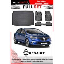 Renault Megane 4 Hatchback 2021 Model 4d Bagaj ve Pro Serisi Havuzlu Paspas Takımı