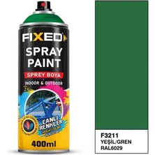 Sgs Fıxed Yeşil F-3211AKRILIK Sprey Boya 400 ml