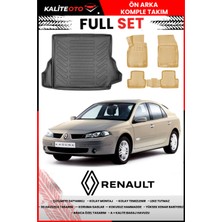 Renault Laguna 2 2003 Model 4d Bagaj ve Pro Serisi Havuzlu Bej Paspas Takımı