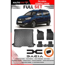 Dacia Dokker 2016 Model Bagaj Havuzu+Paspas Takımı Full Set+Hediyeli