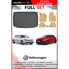 Volkswagen Polo 2022 Model 4d Üst Bagaj ve Pro Serisi Havuzlu Bej Paspas Takımı