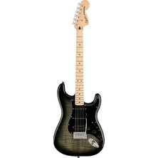 Squier 0378153539 Affinity Stratocaster Fmt Hss Gitar (Black Burst) | Alevli Akçaağaç Üst Kapak Siyah Burst ve Hss Manyetikler